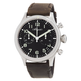 Breguet Type 20 Chronograph Automatic Black Dial Mens Watch 2057st/92/3wu