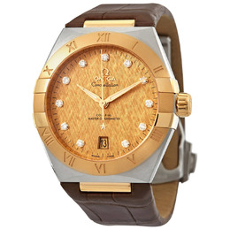 Omega Constellation Automatic Diamond Mens Watch 13123392058001