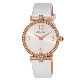 Mathey-Tissot GAIA Quartz Silver Dial Ladies Watch d587qpi
