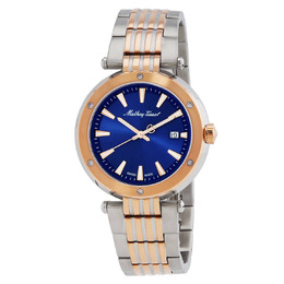 Mathey-Tissot Neptune Quartz Blue Dial Mens Watch h912rbu