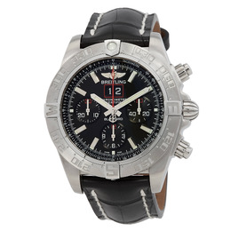 Breitling Chronomat Blackbird Chronograph Automatic Chronometer Black Dial Mens Watch a4436010/bb71.bkst