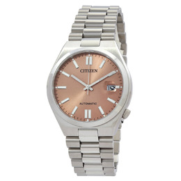 Citizen NJ015 Automatic Warm Sand Dial Mens Watch nj0158-89y