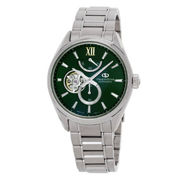 Orient Star RE-BY0005A00B Automatic Mens Watch Green Mother of Pearl Dial
