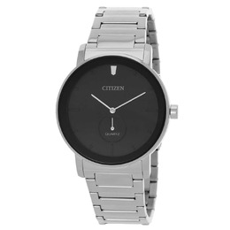 Citizen Quartz Black Dial Mens Watch be9180-52e