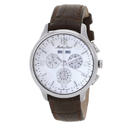 Mathey-Tissot Edmond 5040F Chronograph Silver-tone Dial Mens Watch h1886chsa