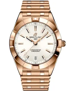 Breitling Chronomat Quartz 32 - Authentic Rose Gold Women's Watch Model R77310101A1R1