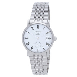 Longines Elegant Automatic White Dial Ladies Watch l4.312.4.11.6