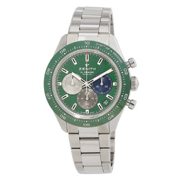 Zenith Chronomaster Sport Automatic Green Dial Mens Watch 03.3119.3600/56.M3100