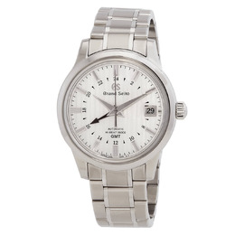 Grand Seiko Elegance Hi-Beat 36000 GMT ''YUKIGESHO Automatic White Dial Watch sbgj271g
