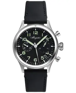 Breguet Type 20 Chronograph Model 2057ST/92/3WU Automatic Black Dial Men's Watch