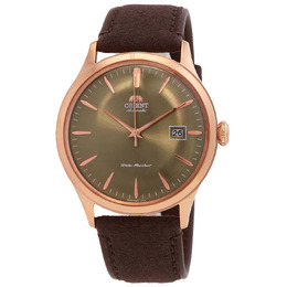 Orient Automatic Green Dial Mens Watch RA-AC0P04Y