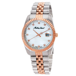 Mathey-Tissot Mathy II Quartz White Dial Mens Watch h710ra