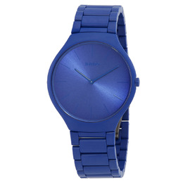 Rado True Round Thinline Les Couleurs Le Corbusier Spectacular Ultramarine 4320K Quartz Blue Dial Watch R27092622