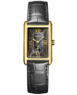 Longines DolceVita L52556752 Women's Watch 32mm Quartz Yellow Gold Alligator