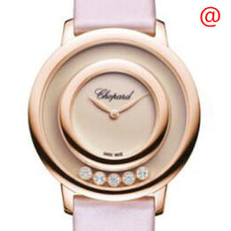 Chopard Happy Diamonds Quartz Pink Dial Ladies Watch 209429-5106