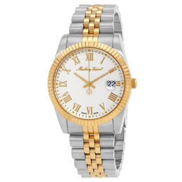 Mathey-Tissot Mathy III Roman White Dial Unisex Watch h810bbr