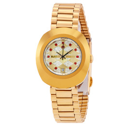 Rado Original Automatic Diamond Champagne Dial Ladies Watch Model r12416193
