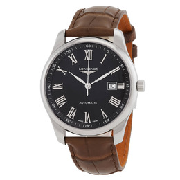 Longines Master Automatic Black Dial Mens Watch L2.893.4.59.2