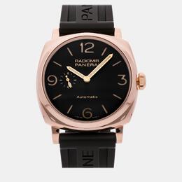 Panerai Radiomir PAM00573 Automatic Brown 18k Rose Gold Men’s Wristwatch 45mm 984462