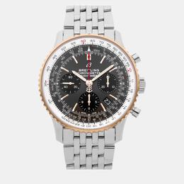 Navitimer Stainless Steel Grey Men's Automatic Watch 43mm - Article: UB0121211F1A1