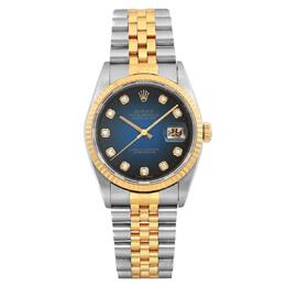 Pre-owned Rolex Datejust Reference: REF/16233 BLDJ