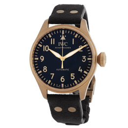 IWC Big Pilots Mr Porter Edition Mens Automatic Watch IW329703 Black Dial Bronze Case