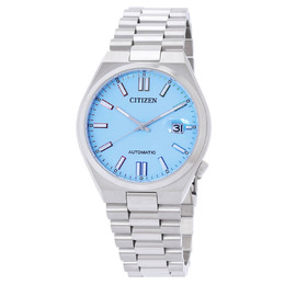 Citizen NJ0151-53L Automatic Mens Watch - Blue Dial with Silver Tone Hands