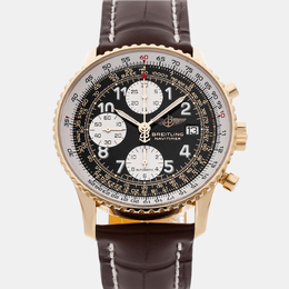 Breitling Black - 18k Yellow Gold Navitimer Automatic Men's Wristwatch 41 mm (Article: 954931)