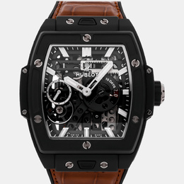 Hublot Skeleton Ceramic Big Bang 614.CI.1170.RX Manual Winding Men's Wristwatch 45 mm 964354