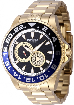 Invicta Pro Diver Mens Watch 47303 Automatic Black Dial Batman Bezel