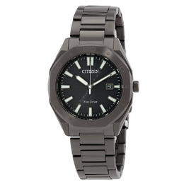 Citizen Eco-Drive Black Dial Mens Watch BM7637-81H