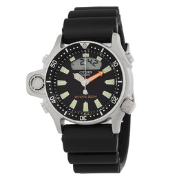 Citizen Promaster Aqualand Quartz Analog-Digital Black Dial Mens Watch jp2000-08e