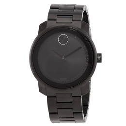 Movado BOLD Trend Quartz Mens Watch 3600467 Black Dial