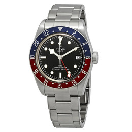 Tudor Black Bay Automatic Black Dial Mens GMT Pepsi Bezel Watch 79830RB-0001 m79830rb-0001