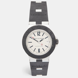 Bulgari Grey Aluminum Titanium Rubber Bulgari Bulgari 103382 Men's Wristwatch 40 mm 1082987