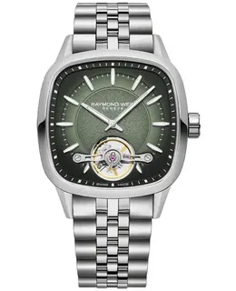 Raymond Weil Freelancer Automatic Green Dial Steel Men's Watch 2790-st-52051