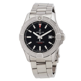 Avenger 42 Automatic Black Dial Mens Watch Breitling A17328101B1A1