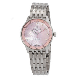 Breitling Navitimer Quartz Chronometer Diamond Ladies Watch A77320D91K1A1