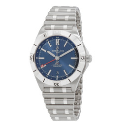 Breitling Chronomat Automatic Chronometer Blue Dial Mens Watch A32398101C1A1