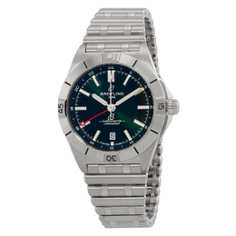 Breitling Chronomat Automatic Chronometer Green Dial Mens Watch a32398101l1a1