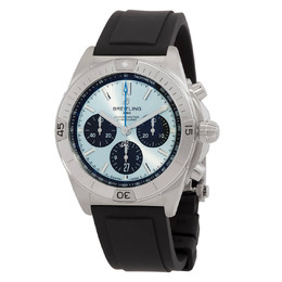 Breitling Chronomat Chronograph Automatic Chronometer Blue Dial Mens Watch pb0134101c1s1