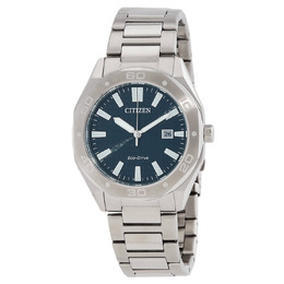Citizen Eco-Drive Green Dial Mens Watch BM7630-80X