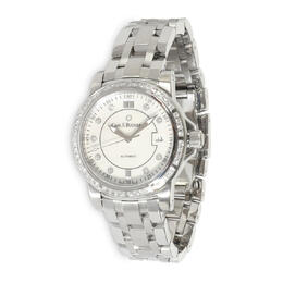 Pre-owned Carl F. Bucherer Patravi Diamond Mother Of Pearl Dial Mens Watch 00.10617.08.77.31