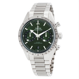 Omega Speedmaster Chronograph Hand Wind Green Dial Mens Watch 332.10.41.51.10.001