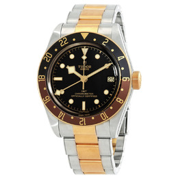 Tudor Black Bay Automatic Chronometer Black Dial Mens Watch m79833mn-0001