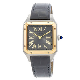 Cartier Santos-Dumont Quartz Gray Dial Unisex Watch W2SA0028