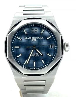 Girard-Perregaux Laureato Blue Dial Mens Watch 81010-11-431-11a