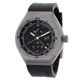 Porsche Design Chronograph Tachymeter Mens Watch Model 6030.6.02.001.05.2 Black Dial