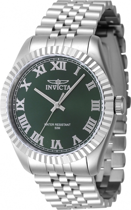 Invicta 47398 Men's Watch Green Dial Quartz Analog