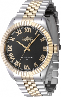 Invicta 47401 Mens Quartz Black Dial Watch
